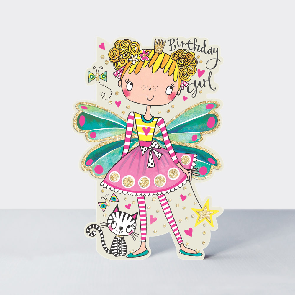 Rachel Ellen Designs Fairy Birthday Card DAR4