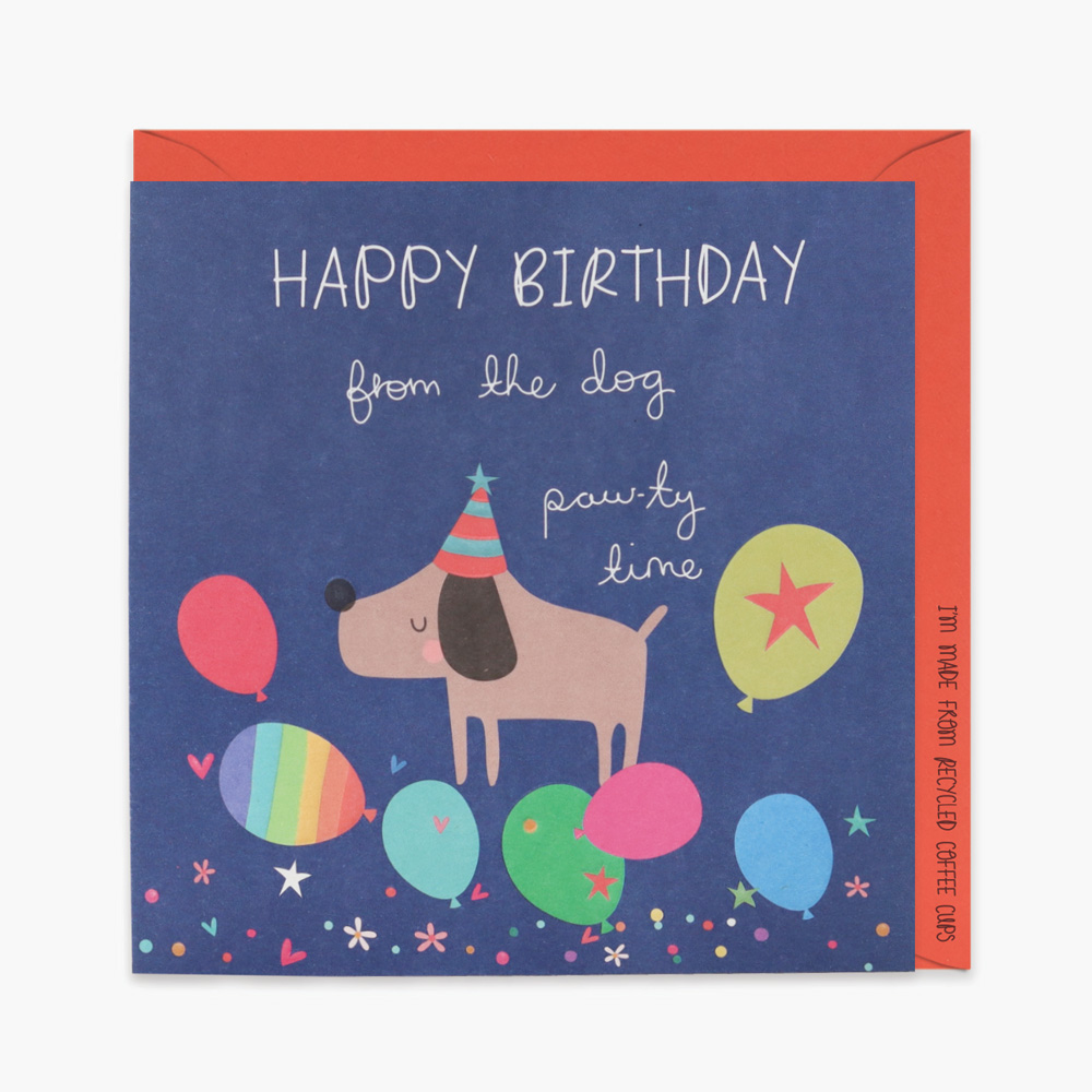 Belly Button Designs From The Dog Birthday Card - EDE198