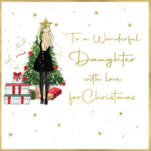 Rush Design Daughter Christmas Card - MC09