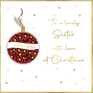 Rush Design Sister Christmas Card - MC12