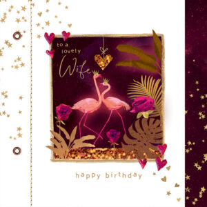 Hammond Gower Wife Birthday Card - ND098