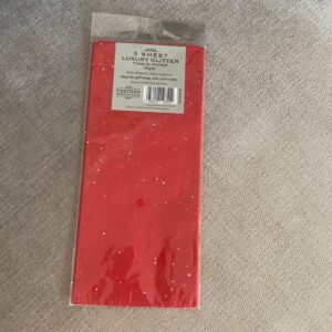 Sparkle Tissue - Red