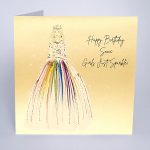 Five Dollar Shake Sparkle Birthday Card - NV5