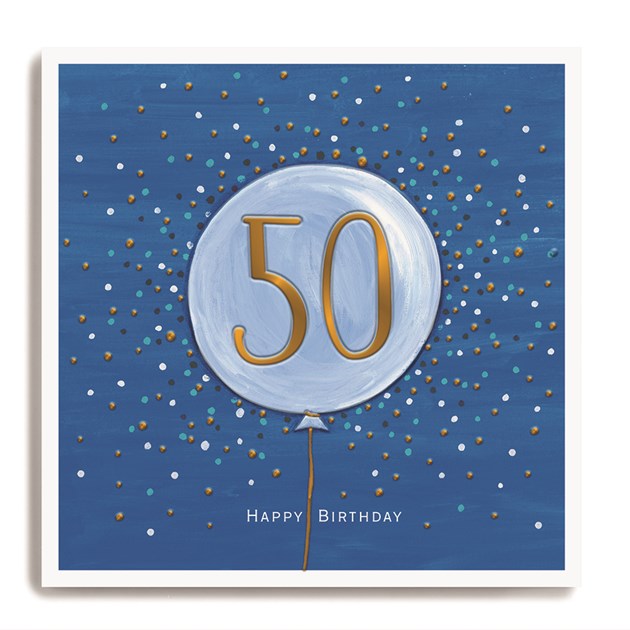 Janie Wilson 50th Birthday Card - SDLA41
