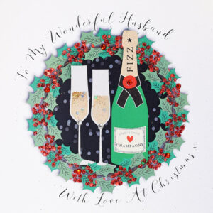 Wendy Jones-Blackett Husband Christmas Card - PDBX278
