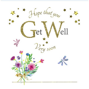 Rush Design Get Well Soon Card - ES264