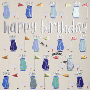 Wendy Jones-Blackett Golf Birthday Card - Q1372