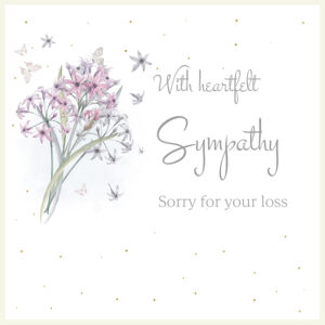 Rush Design Sympathy Card B253