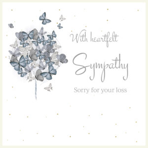 Rush Design Sympathy Card B254