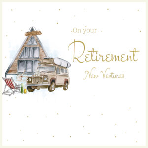 Rush Design Retirement Card B257