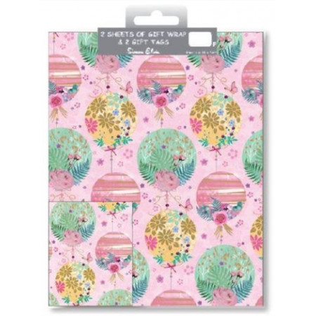 Pastel Balloons Gift Wrap Pack - F2615