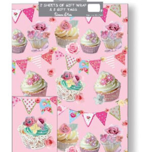Cupcakes Gift Wrap Pack - F2617