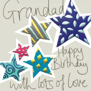 Lucilla Lavender Grandad Birthday Card - ITP306