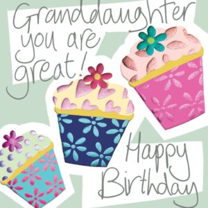Lucilla Lavender Granddaughter Birthday Card - ITP310