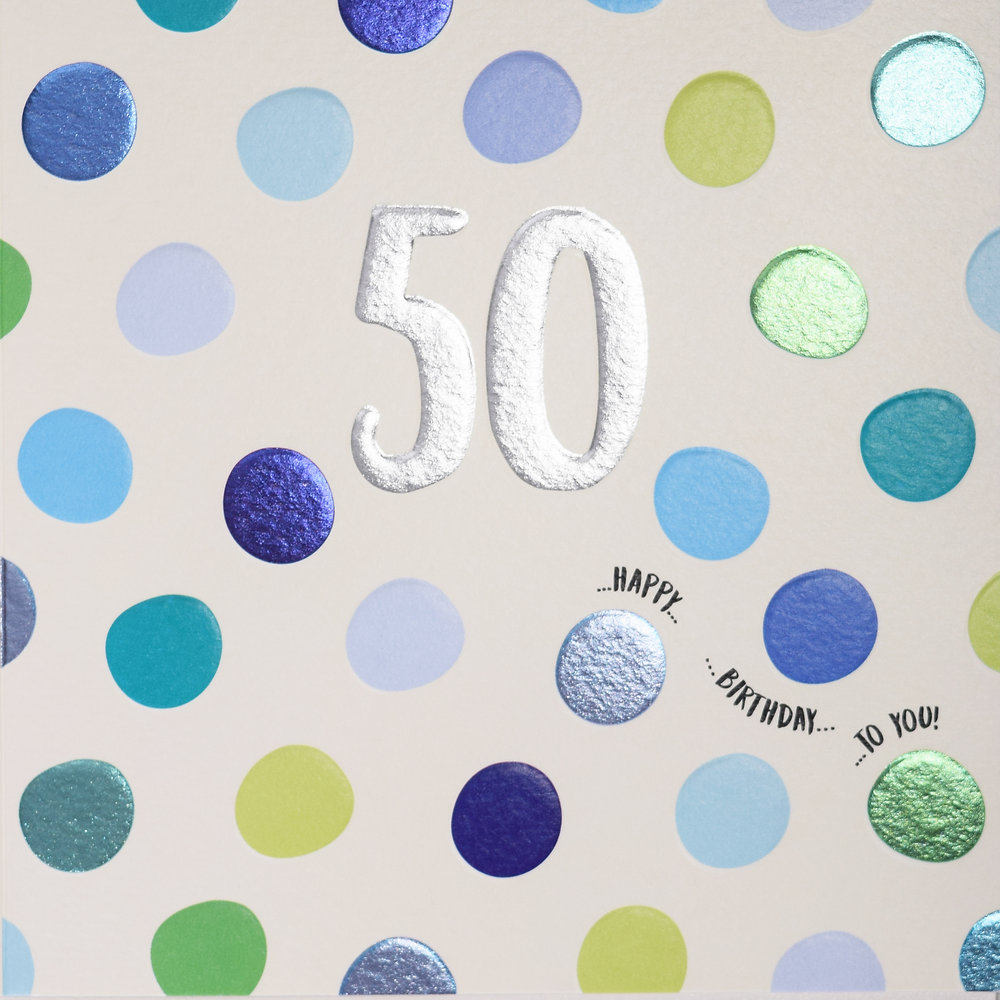 Wendy Jones-Blackett 50th Birthday Card - Q1412