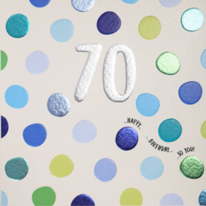 Wendy Jones-Blackett 70th Birthday Card - Q1416