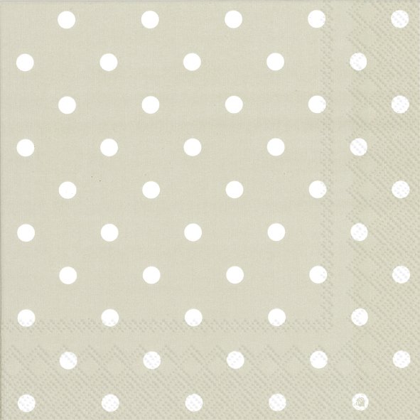 IHR Little Dots Linen Lunch Napkins - 508266