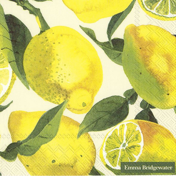 Emma Bridgewater Lemons Lunch Napkins - 862600