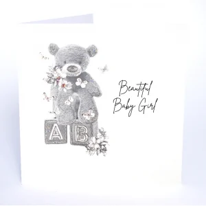 Five Dollar Shake Baby Girl Card - SG32