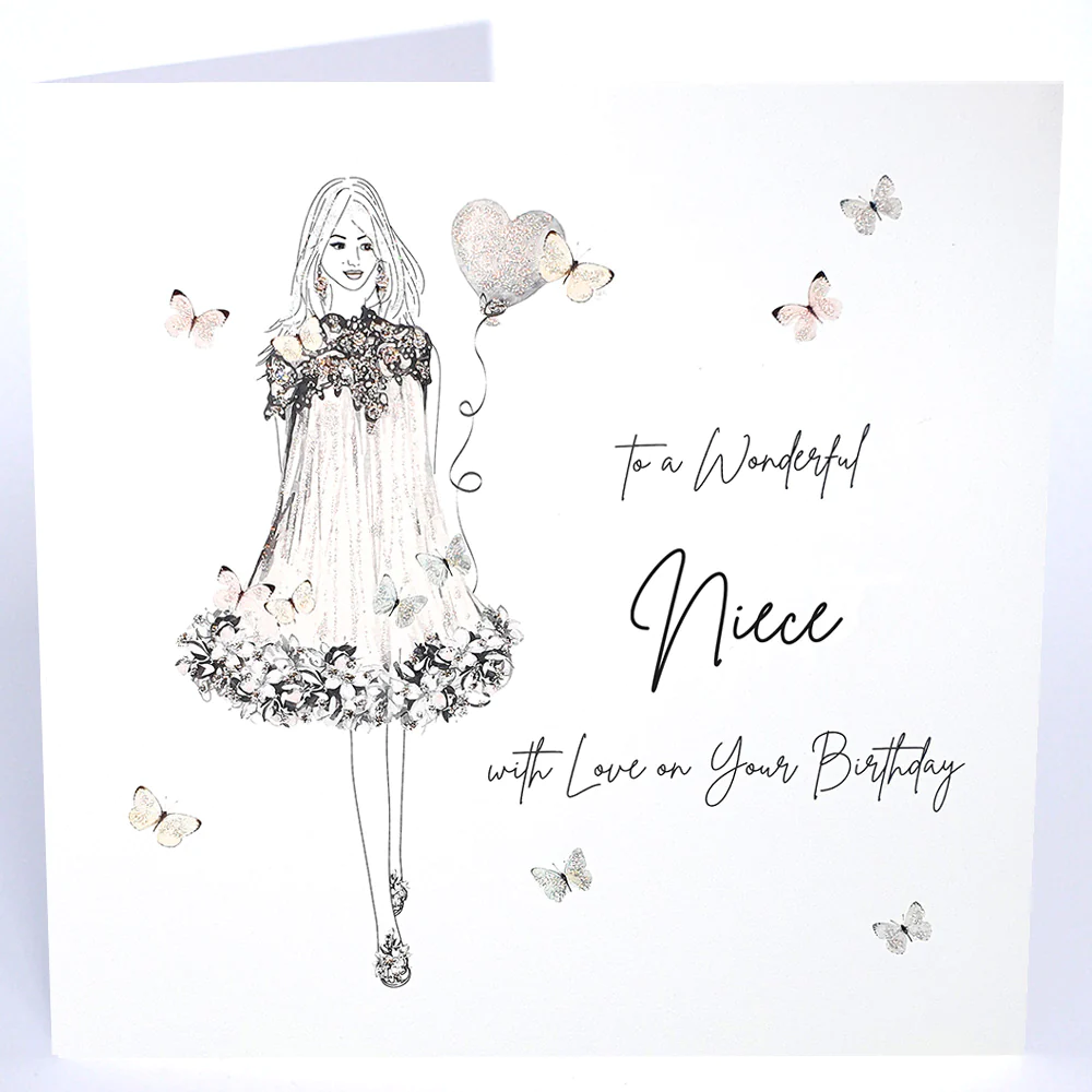 Five Dollar Shake Niece Birthday Card - SGL99