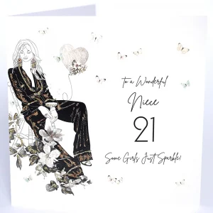 Five Dollar Shake Niece 21st Birthday Card - SGL88