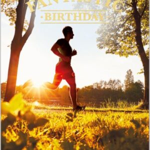 Abacus Running Birthday Card - 12881