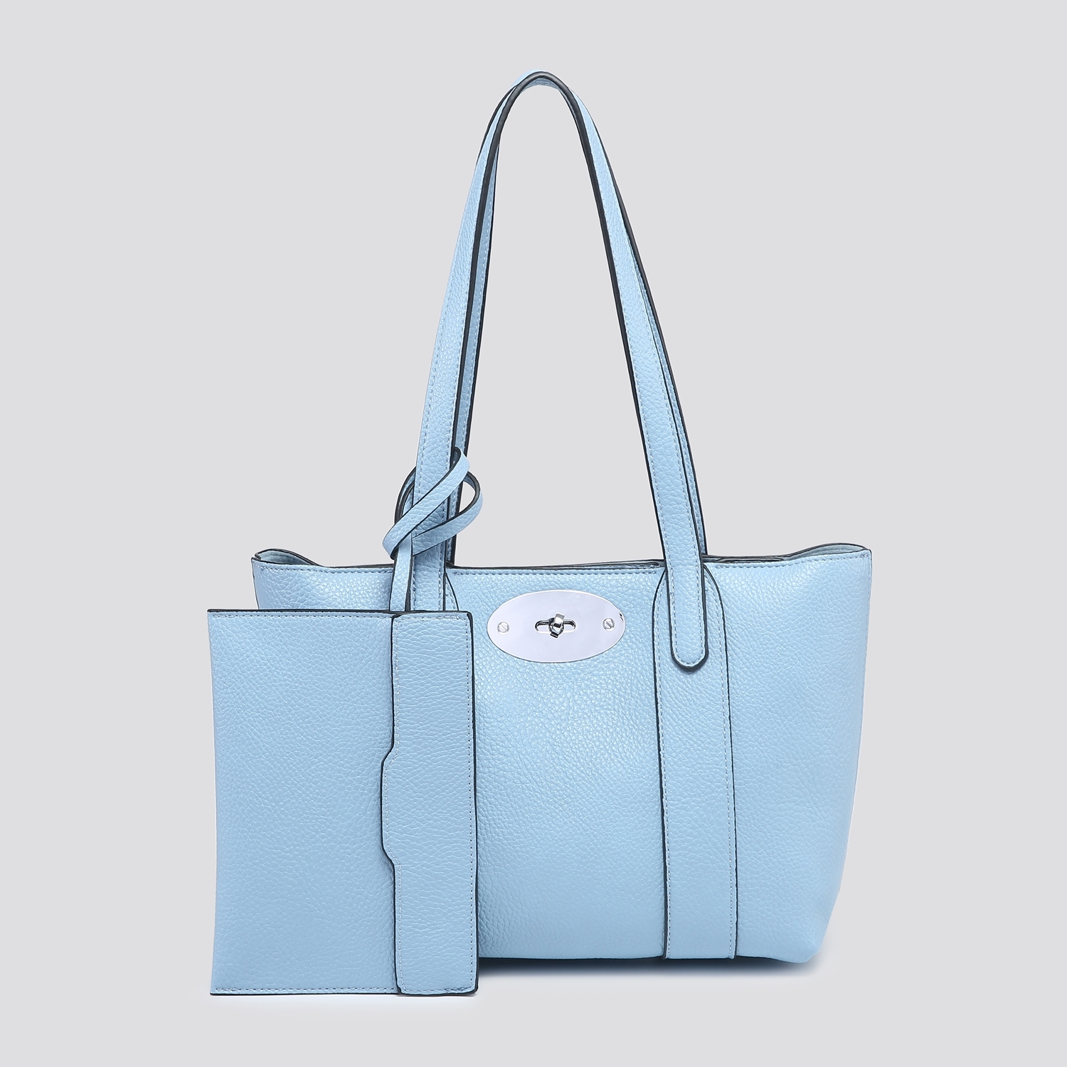 Bayswater (Designer Inspired) Small Tote Bag 3210- White - Image 10