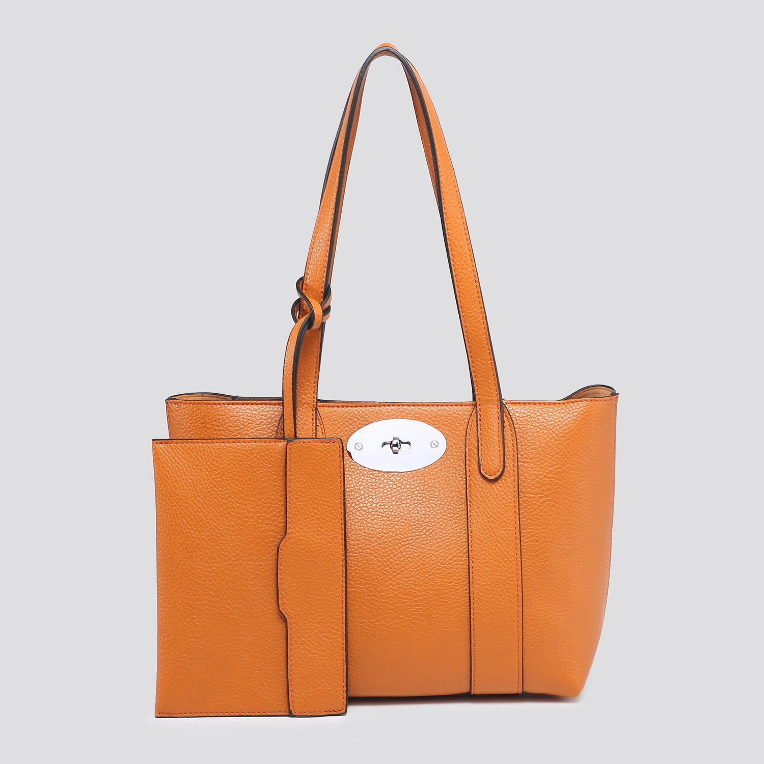 Bayswater (Designer Inspired) Small Tote Bag 3210- White - Image 8