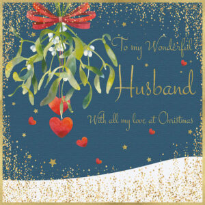 Rush Design Husband Christmas Card - OM02
