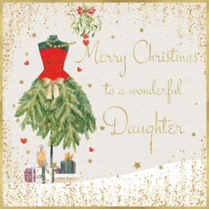 Rush Design Daughter Christmas Card - OM06