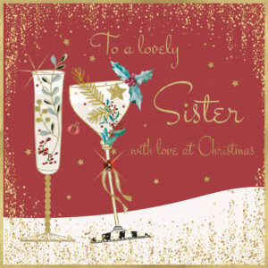 Rush Design Sister Christmas Card - OM20
