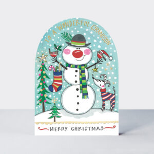 Rachel Ellen Grandson Christmas Card - XGLOBE04