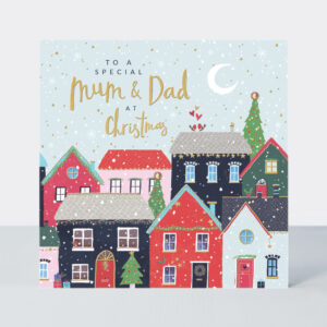 Rachel Ellen Mum & Dad Christmas Card - XMAW07