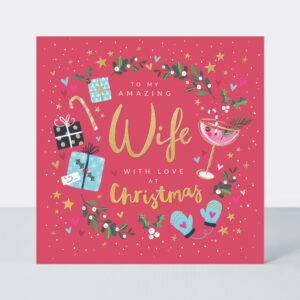 Rachel Ellen Wife Christmas Card - XMAW08