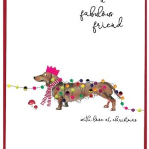 Cinnamon Aitch Special Friend Christmas Card - CSX32