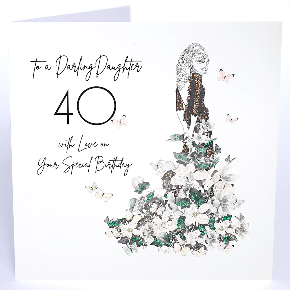 Five Dollar Shake 40th Daughter Birthday Card - SGL90