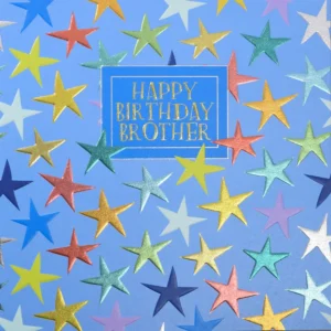 Wendy Jones-Blackett Brother Birthday Card - F530
