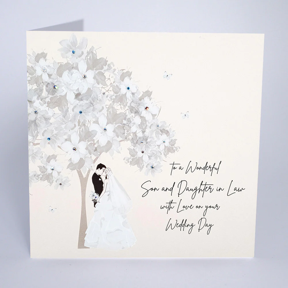 Five Dollar Shake Son & Daughter In Law Wedding Card - WKL9