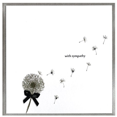 Cinnamon Aitch Sympathy Card - P44