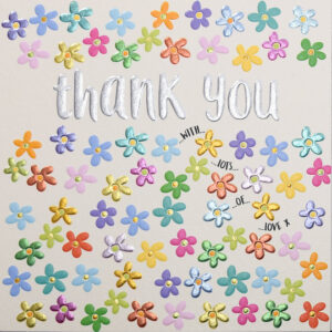 Wendy Jones-Blackett Thank You Card - Q1489