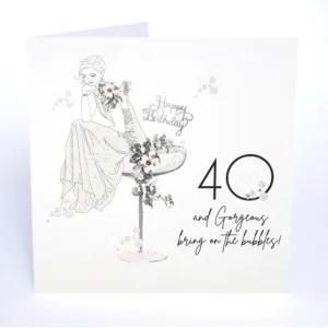 Five Dollar Shake 40th Birthday Card -  SG100