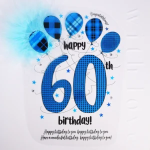 Wendy Jones-Blackett 60th Birthday Card - CN1873