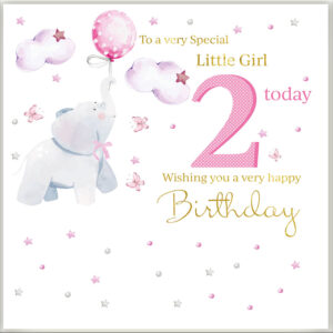 Rush Design 2nd Birthday  Card - B237