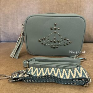 Vivienne (Designer Inspired) Crossbody Bag 0755 - Duck Egg