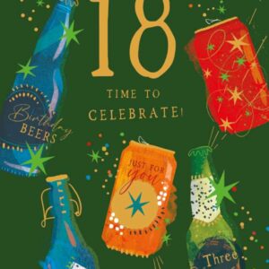 Noel Tatt 18th Birthday Card - 50874