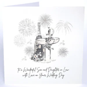 Five Dollar Shake Son & Daughter In Law Wedding Card - SGL39
