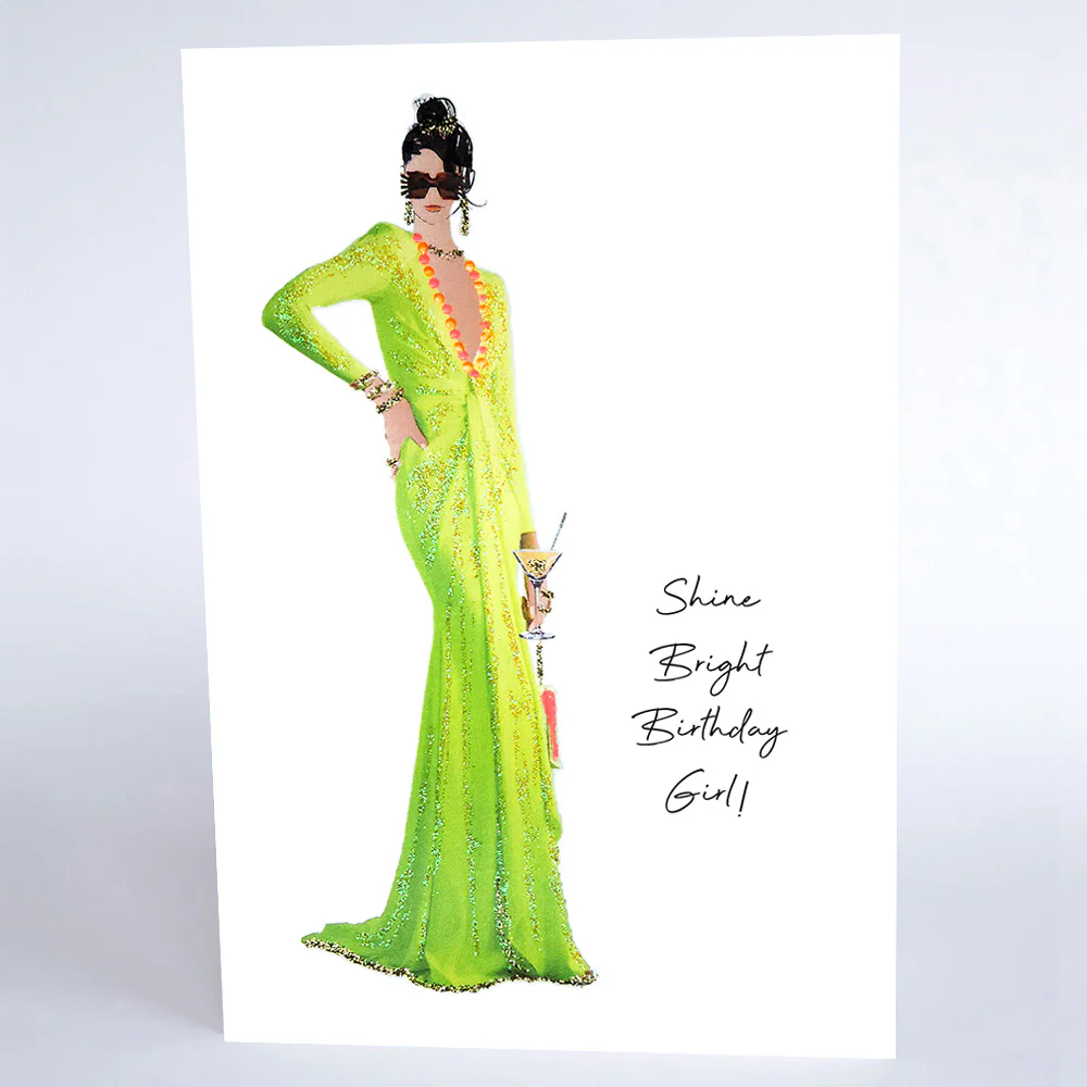 Counting Stars Birthday Girl Card - HT58