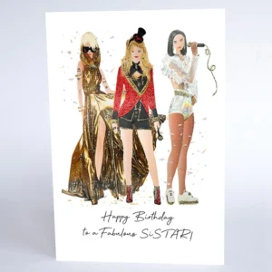 Counting Stars Sister Birthday Card - HT59