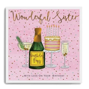 Janie Wilson Sister Birthday Card - SDLA116