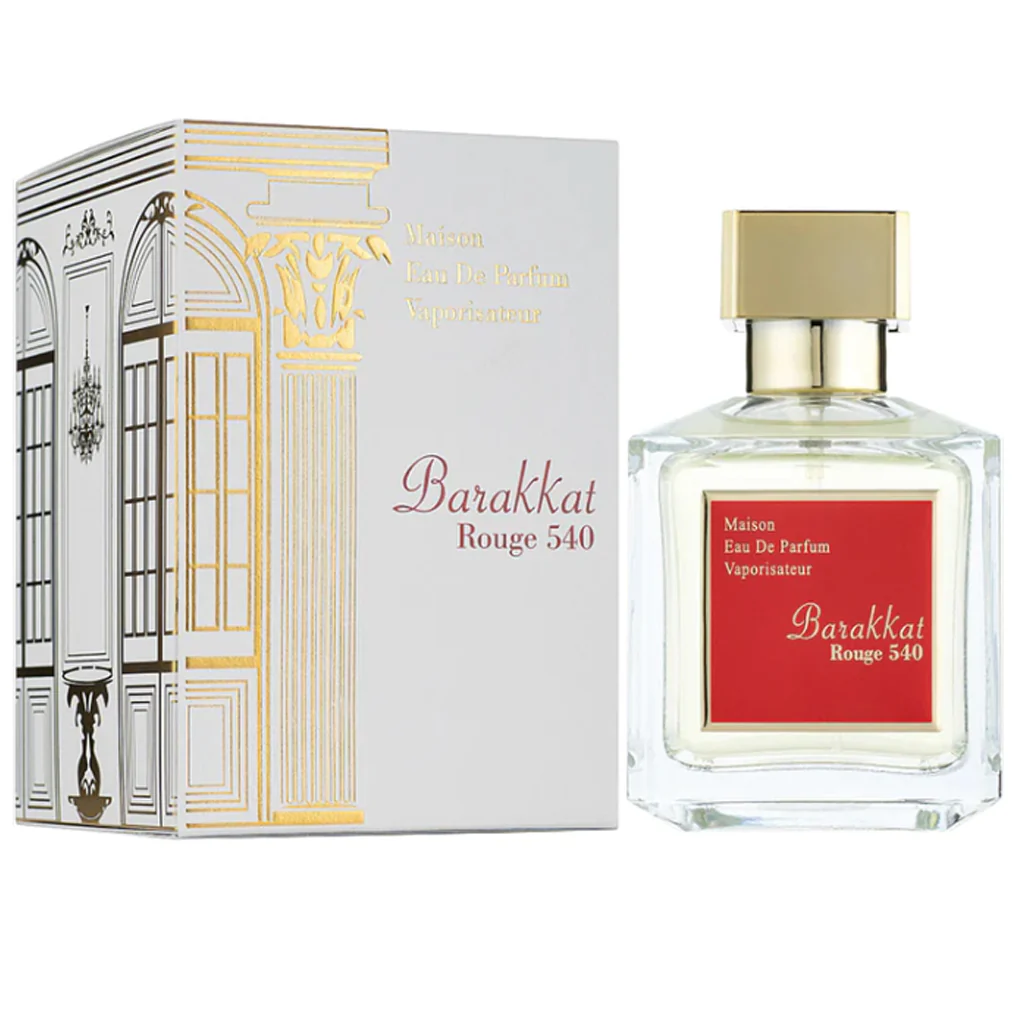 Barakkat Rouge 540 (Designer Inspired) Perfume Spray - 100ml